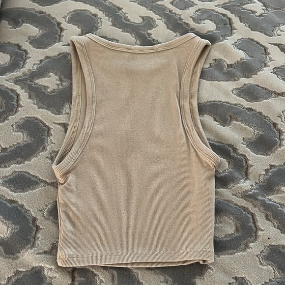 ZARA - women’s tank top/color tan/size small - Picture 2 of 4